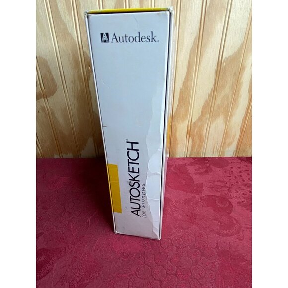 Autodesk AutoSketch For Windows 3.0 Complete Set With Manuals & Floppy Disks - Picture 13 of 14